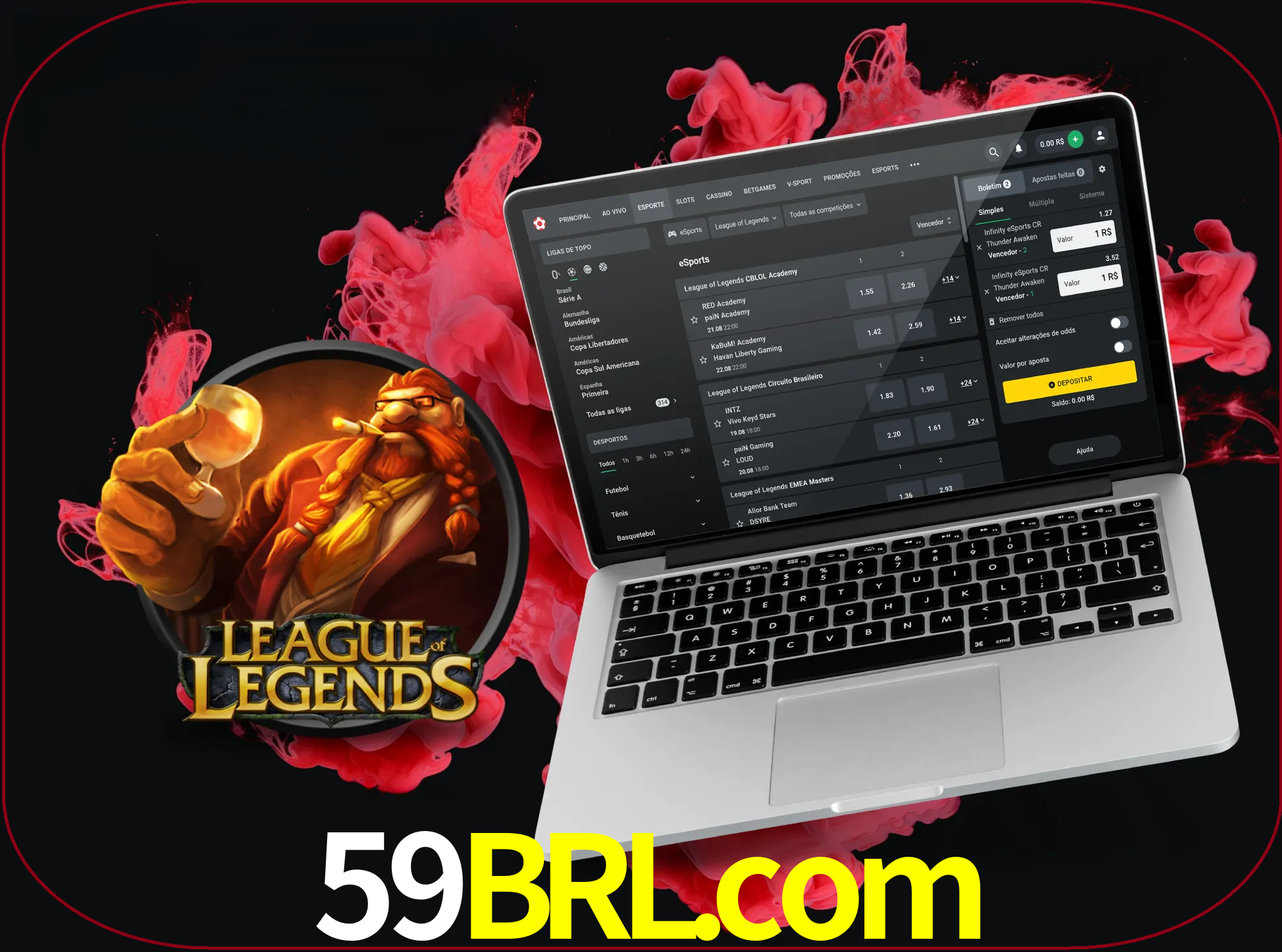 Se é um fã deste jogo, muitos torneios fantásticos que o vão surpreender estão disponíveis no 59brl.